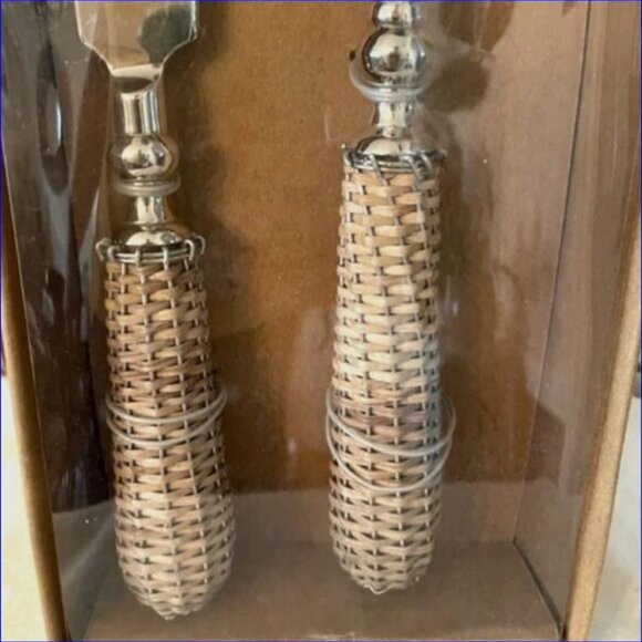 PORTOFINO HOME Party Serving Set  - Dessert/Salad/Cocktail/Spreaders - NIB - Picture 6 of 11